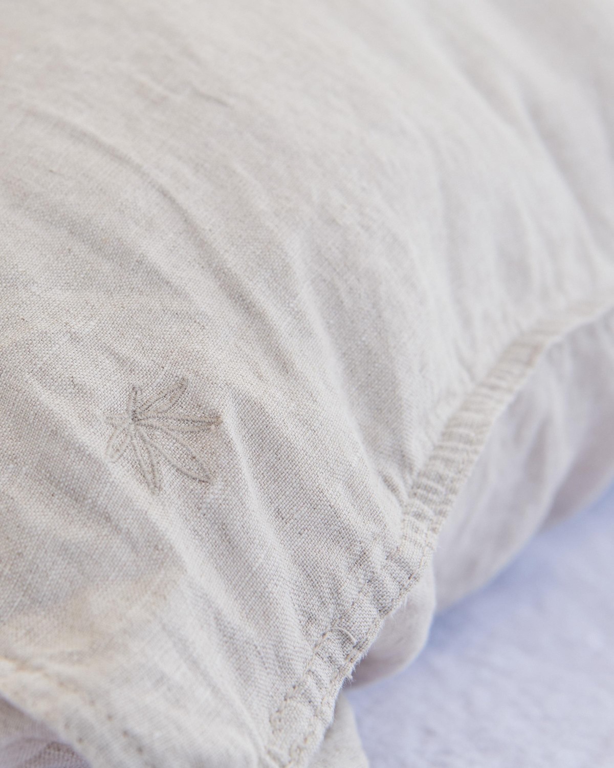 Lavie Hanf-Kissenbezug Lotta Undyed