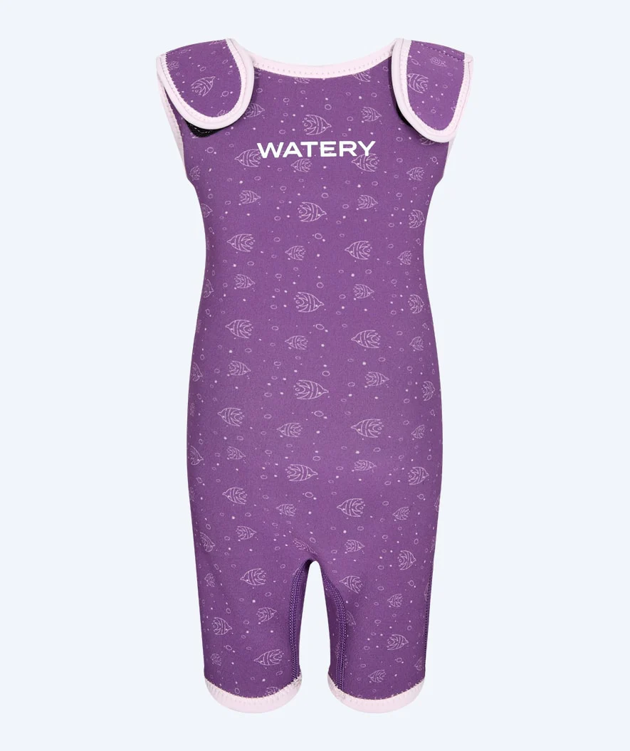 Watery våddragt til børn - Baia Shorty - Atlantic Purple