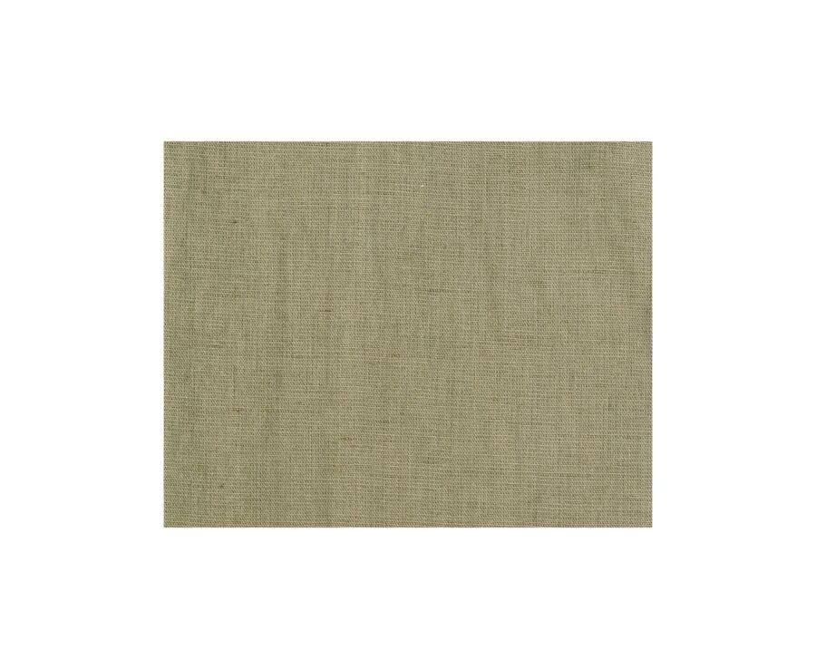 Chemise coton lin taupe unie - SILBERT