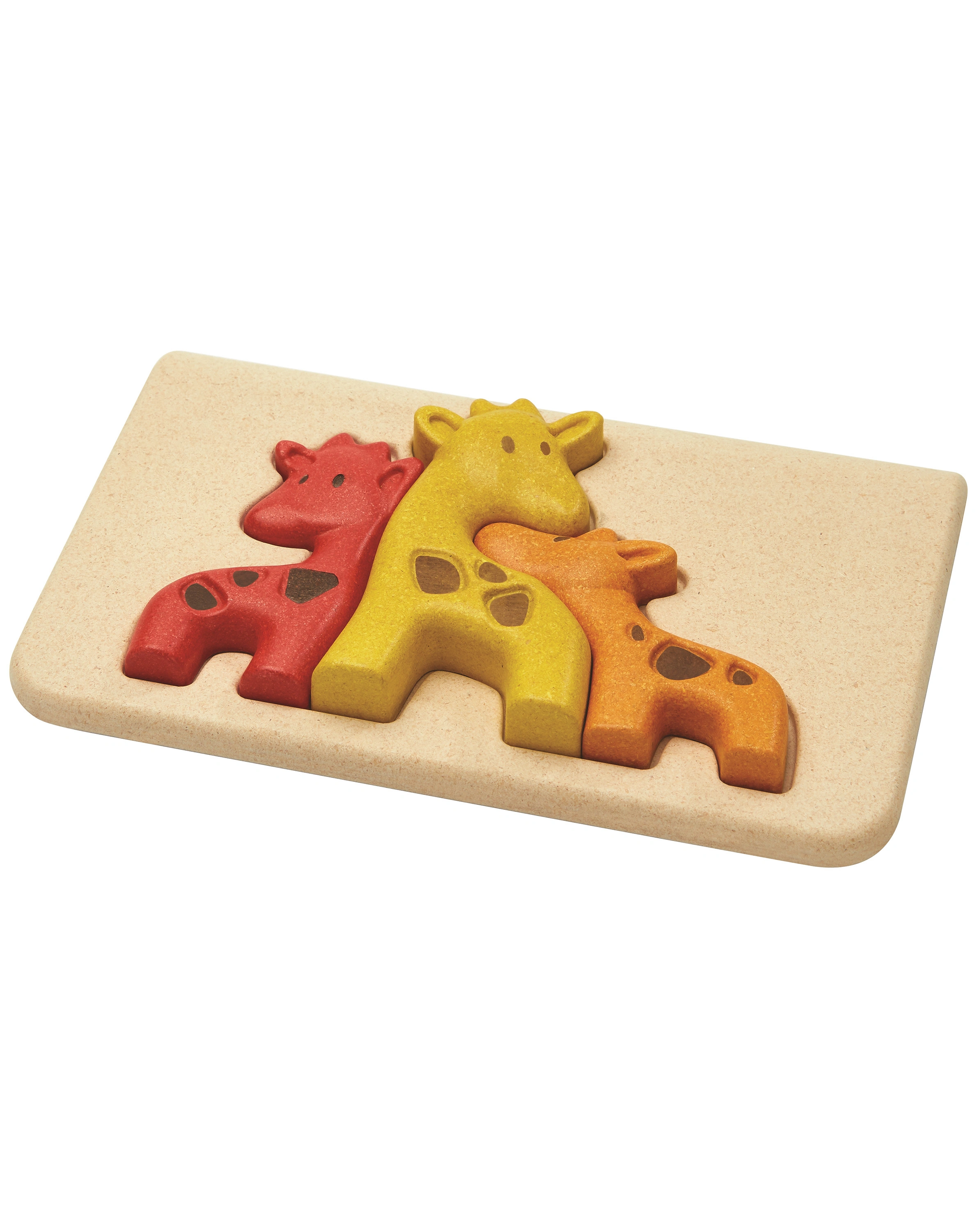 Holz-Puzzle GIRAFFEN 3-teilig