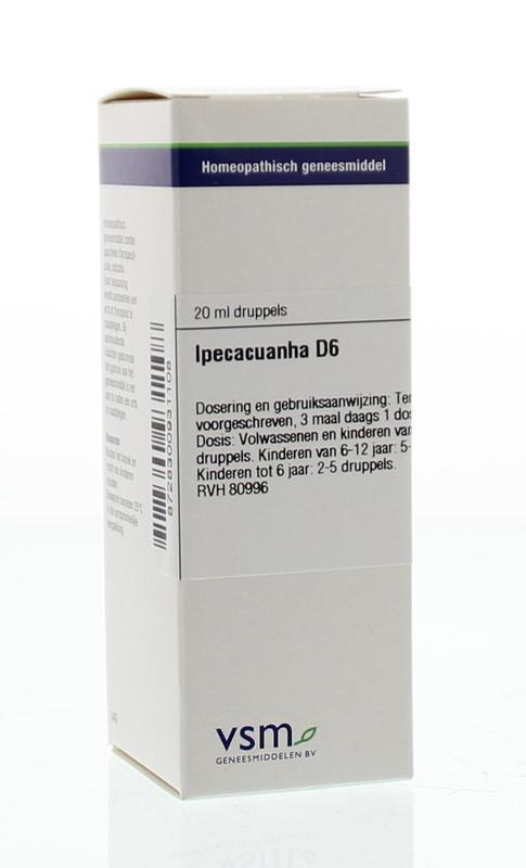VSM Ipecacuanha D6 20ml