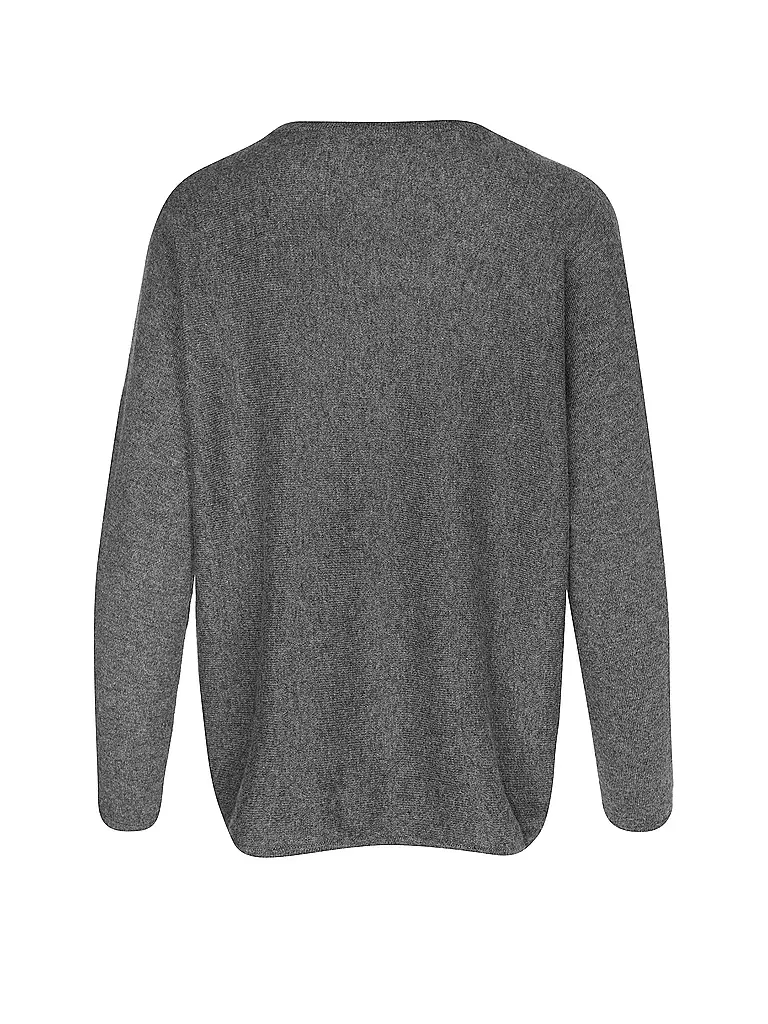 DAVIDA Kaschmirpullover  grau