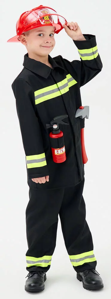 DEGUISEMENT POMPIER COLLECTION METIER TAILLE 3-4 ANS