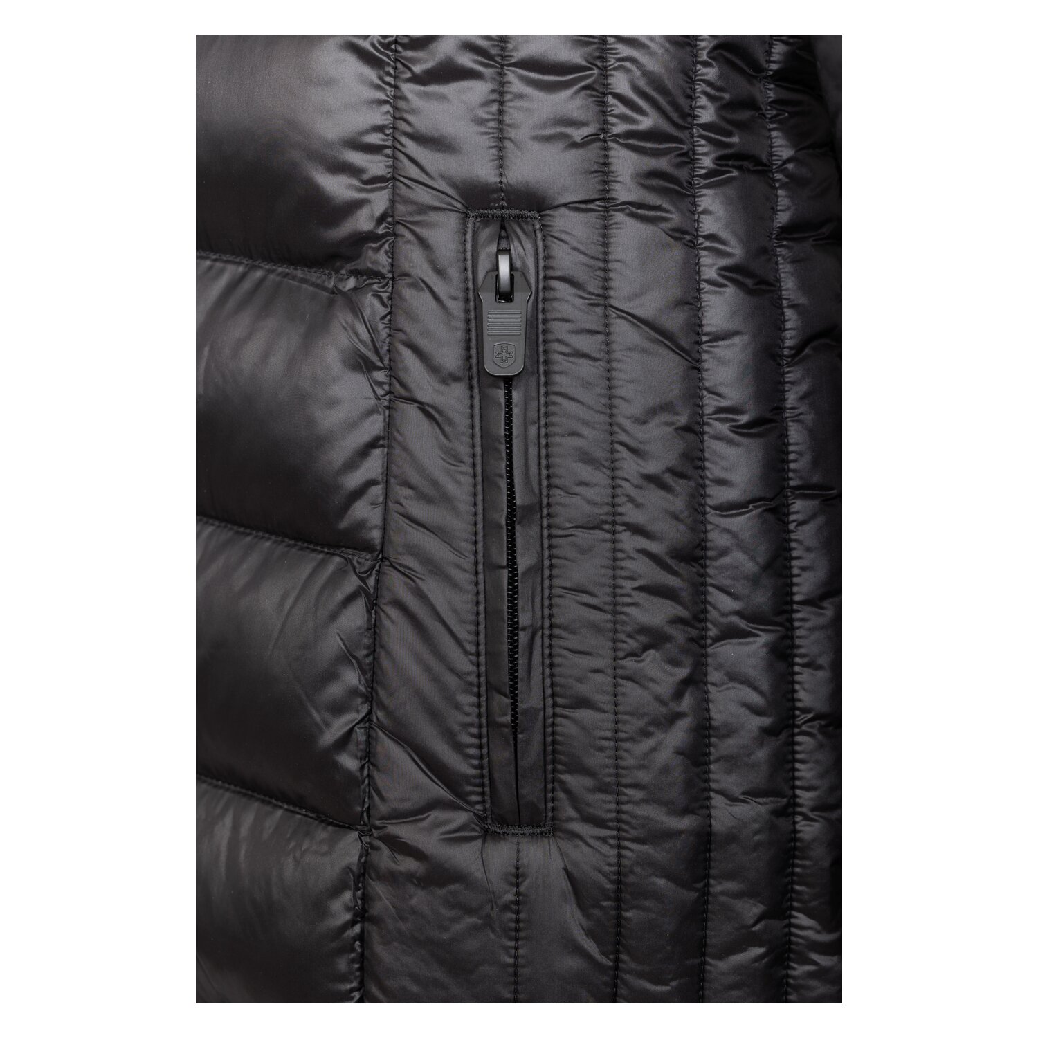 WELLENSTEYN Damenjacke Highclass Long - schwarz - XXL