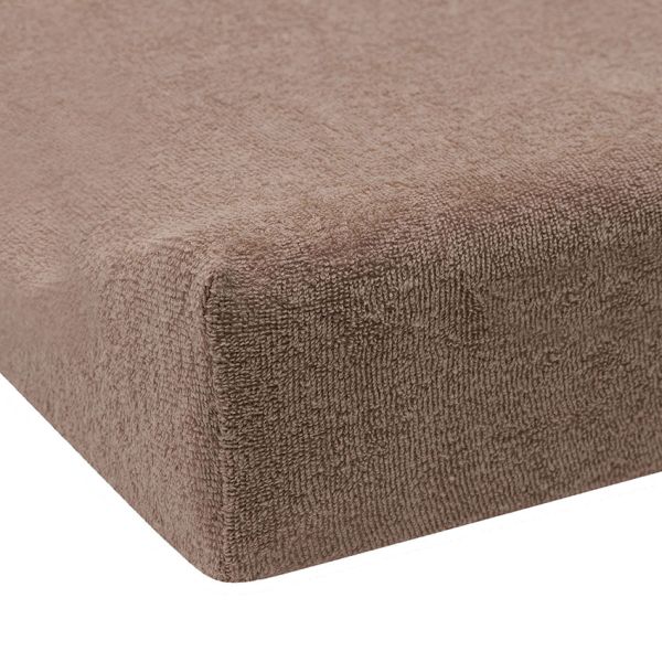 Jollein Aankleedkussenhoes - Milky Coffee - 50x70 cm - Badstof