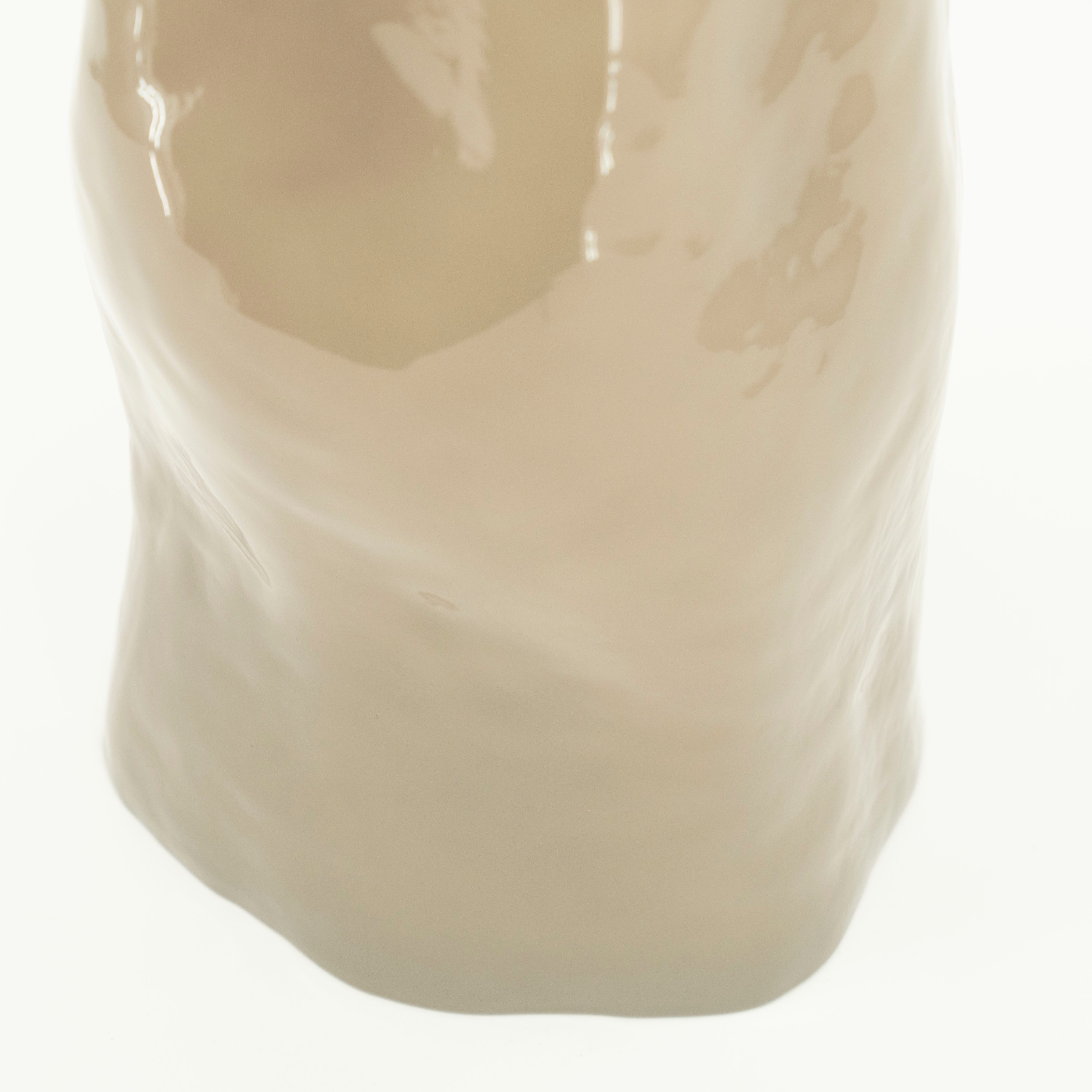 Vaas 250081 taupe Boyna ⌀18  x H30 cm