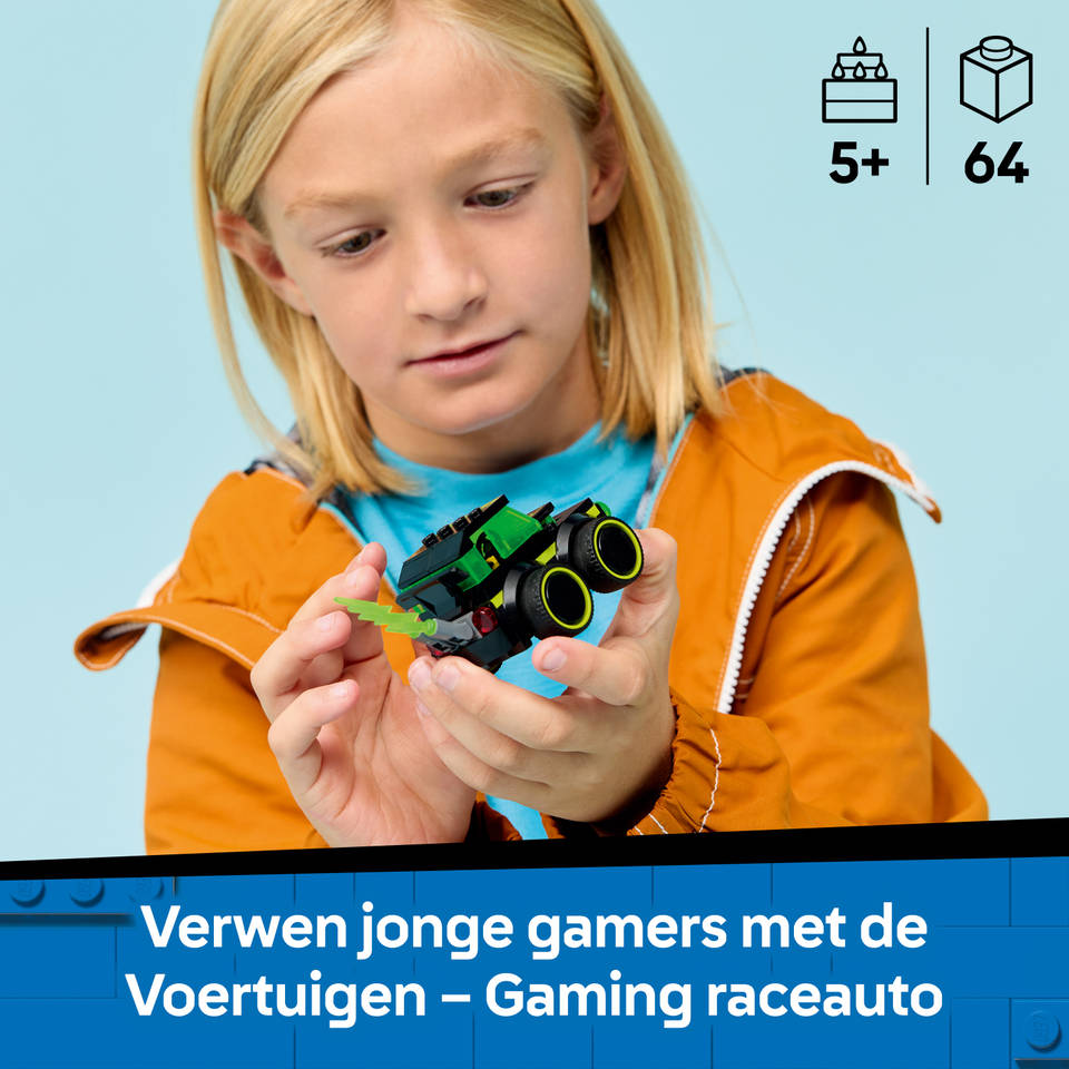 LEGO City Voertuigen gaming raceauto 60484