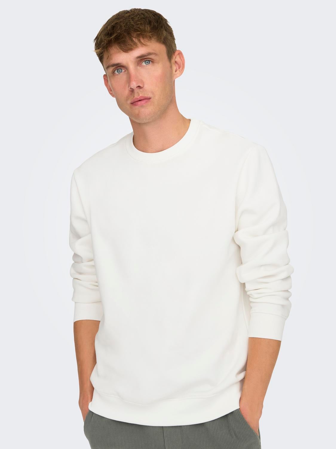 ONSCONNOR Sweatshirt Cloud Dancer