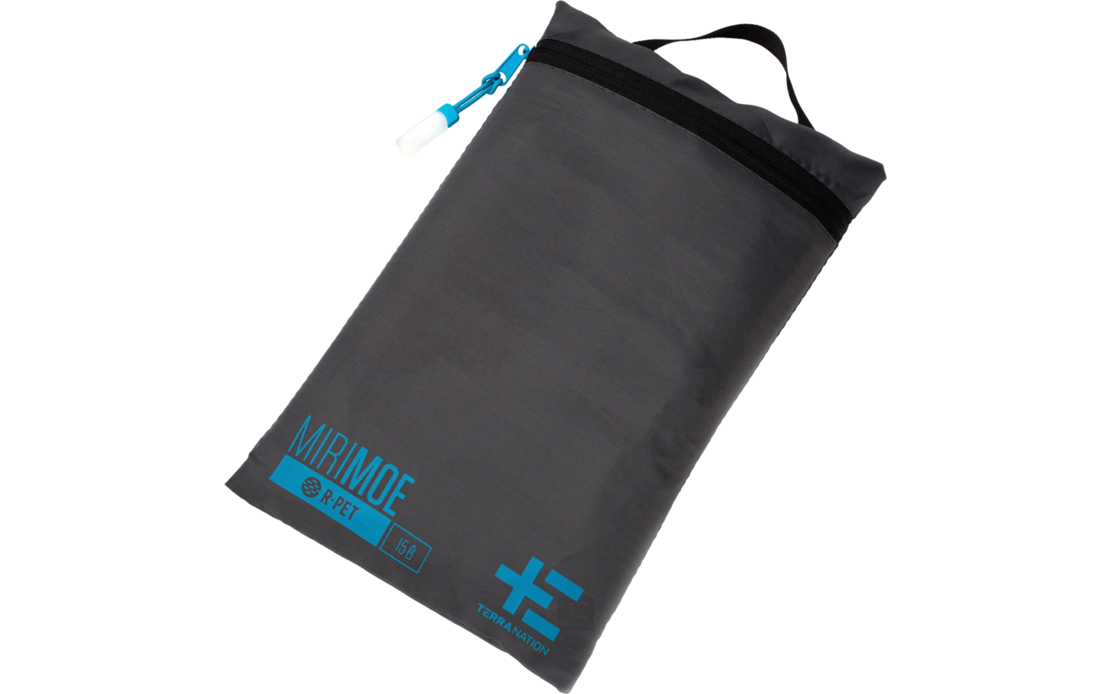 Terra Nation Strandtuch rPet Blau/Lime