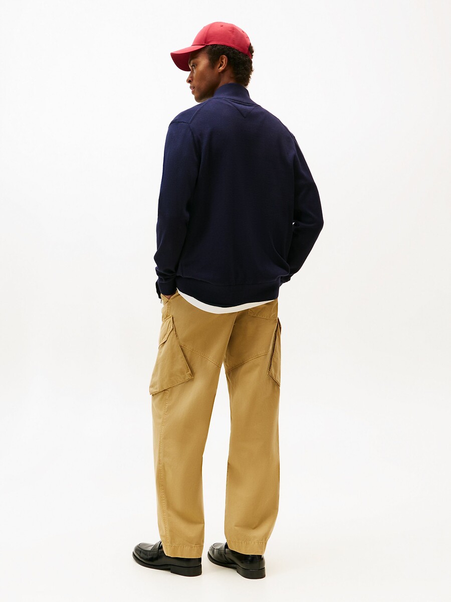TOMMY HILFIGER<br>Cardigã com zíper