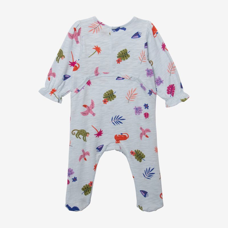 Pyjama bébé fille exotique bleu Catimini Bleu