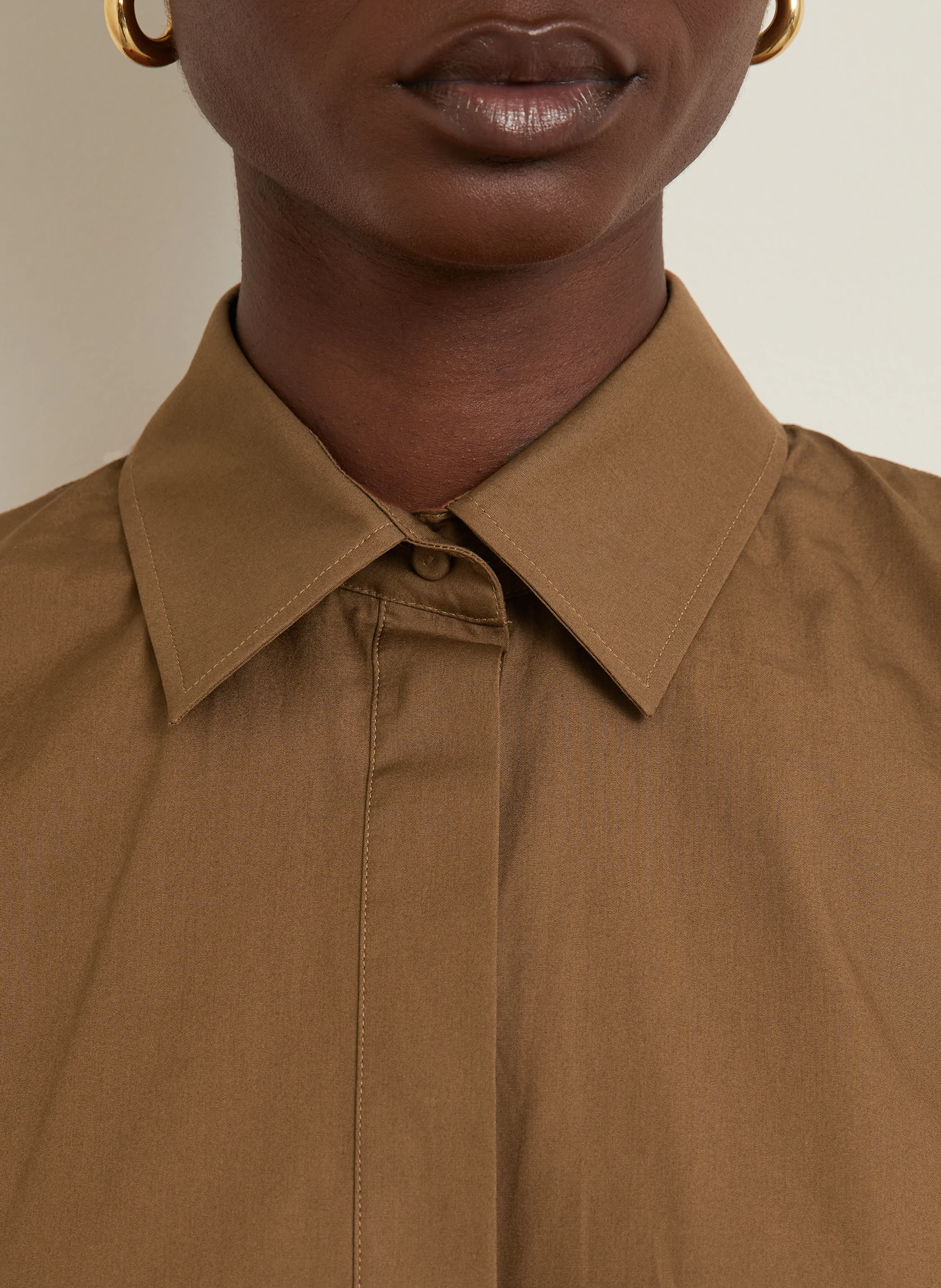 Max Mara Oversized-Blusenshirt TEANO