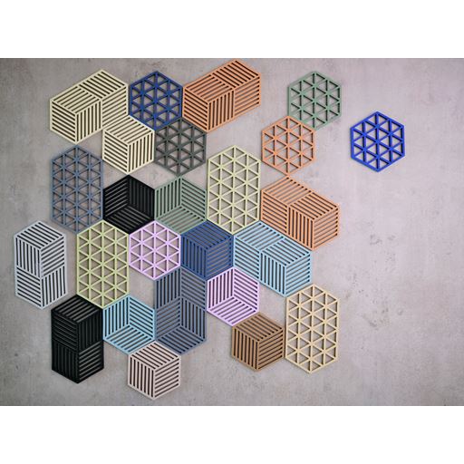 Zone Hexagon Bordskåner, Cool Grey