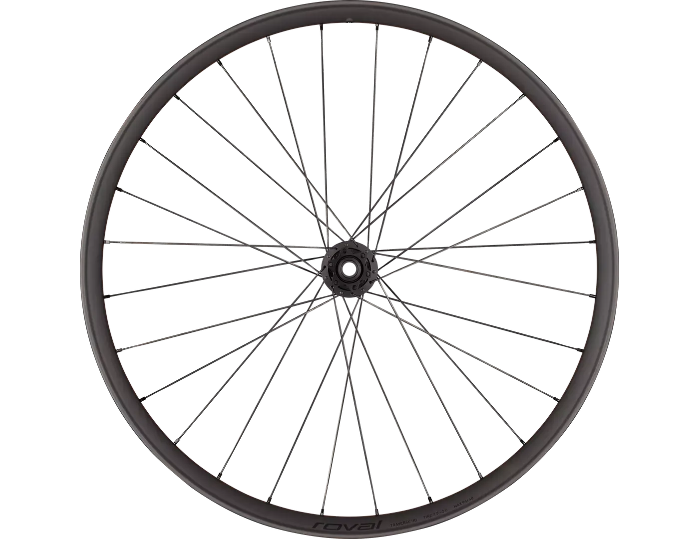 Roval Traverse HD 29 6B Carbon Tubeless Disc MTB Voorwiel Zwart