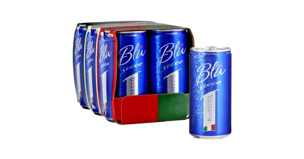 Blu Secco Dose Vino Frizzante 6x20cl – Schaumwein, Italien
