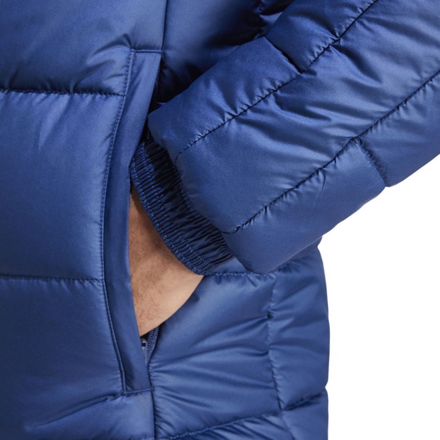 adidas Manteau d'Hiver Tiro 24 Long - Bleu Marine/Blanc