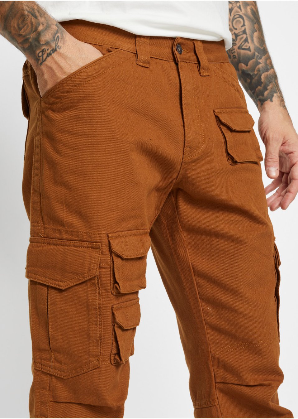 Pantalon cargo Loose-Fit, Straight