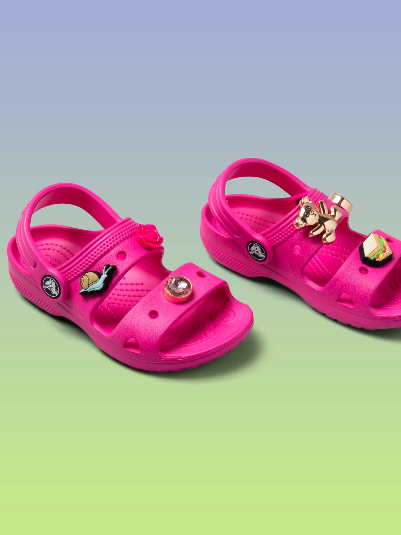 Sandálias Crocs T clássicas para bebês