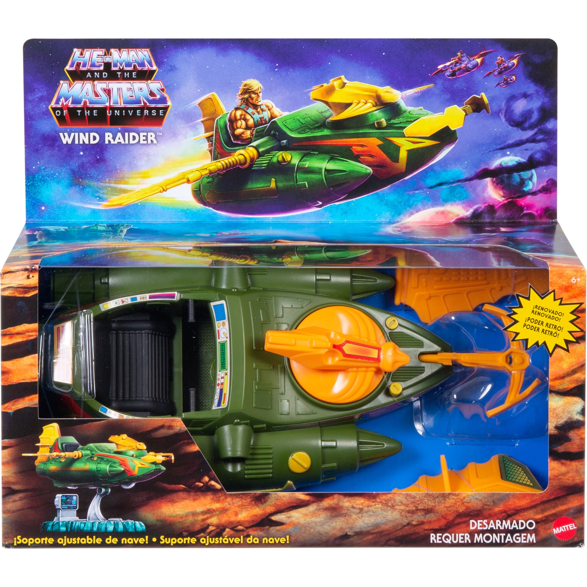 Mattel Spielfahrzeug Masters of the Universe Origins Wind Raider