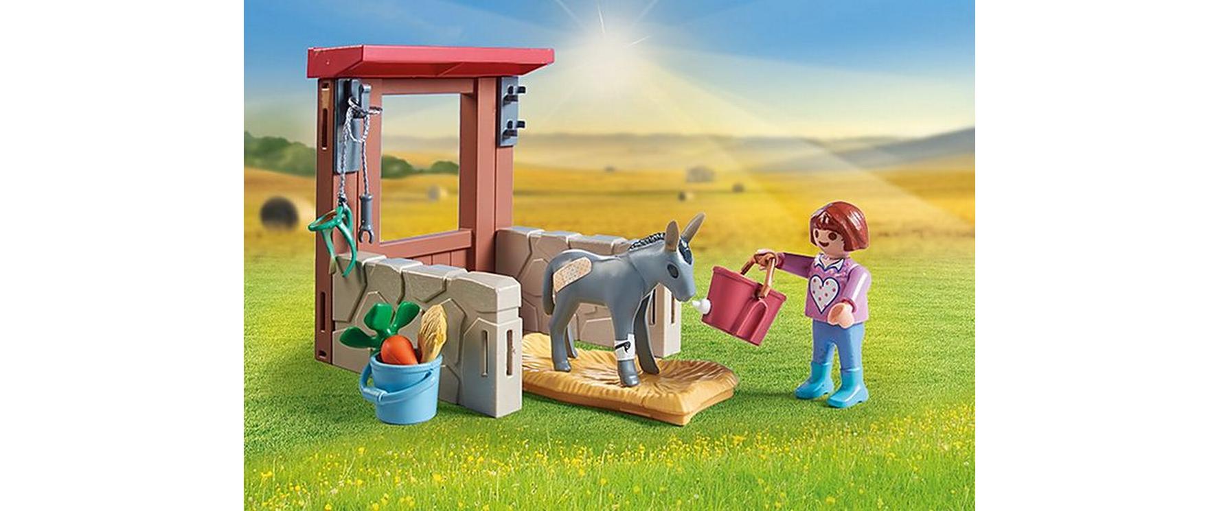 Country Tierarzteinsatz bei den Eseln 71471Spielfiguren-Set