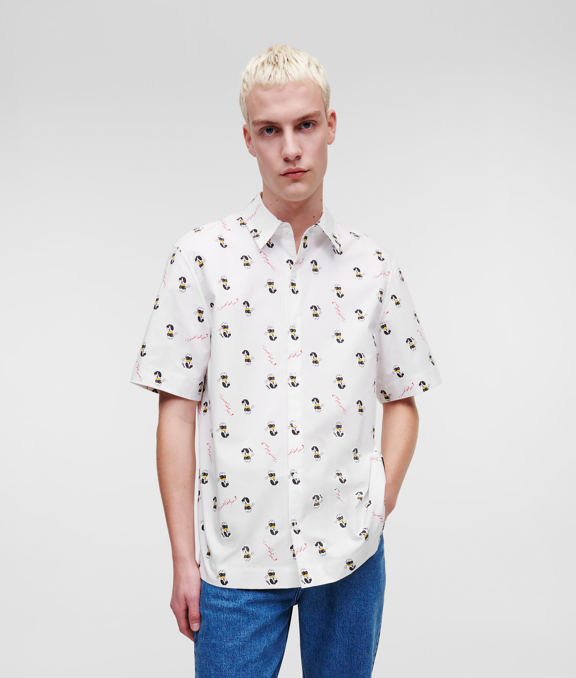 CHEMISE À MANCHES COURTES DS x KARL LAGERFELD