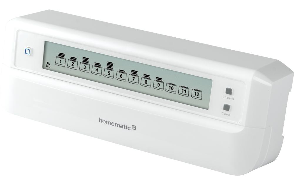 Smart Home Wired Fussbodenheizungscontroller motorisch<br>Intelligente, motorische Fussbodenheizungssteuerung mit 12 Kanälen