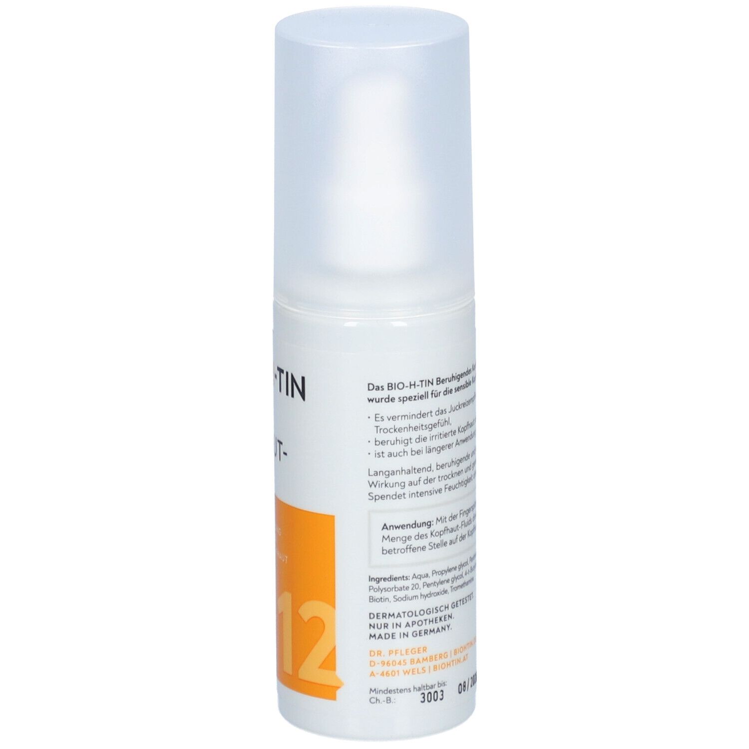 BIO-H-TIN® Beruhigendes Kopfhaut-Fluid