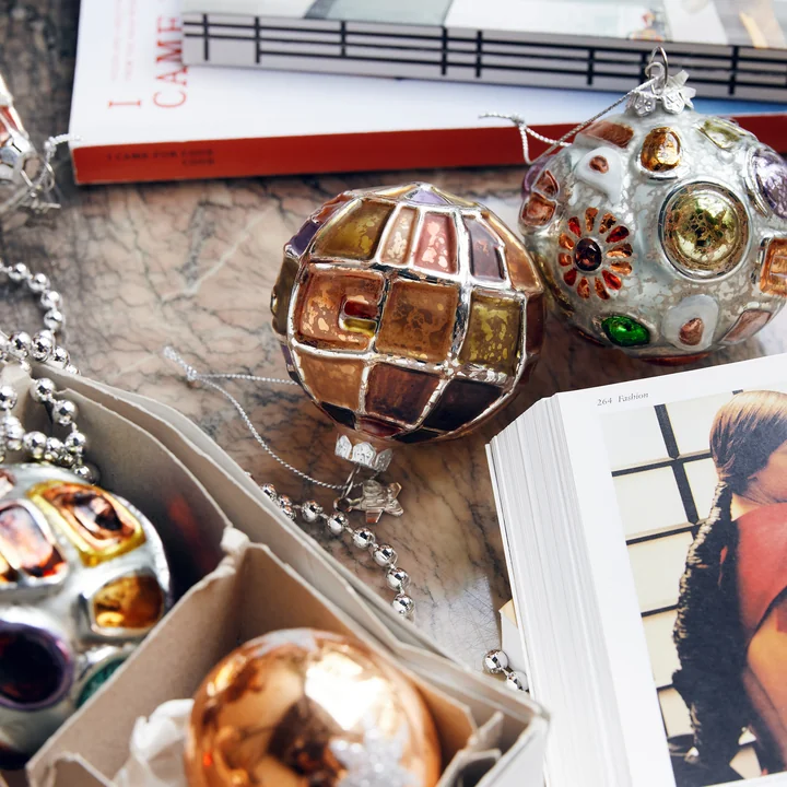 HKliving - HK Christmas Ornaments, anatomic oval