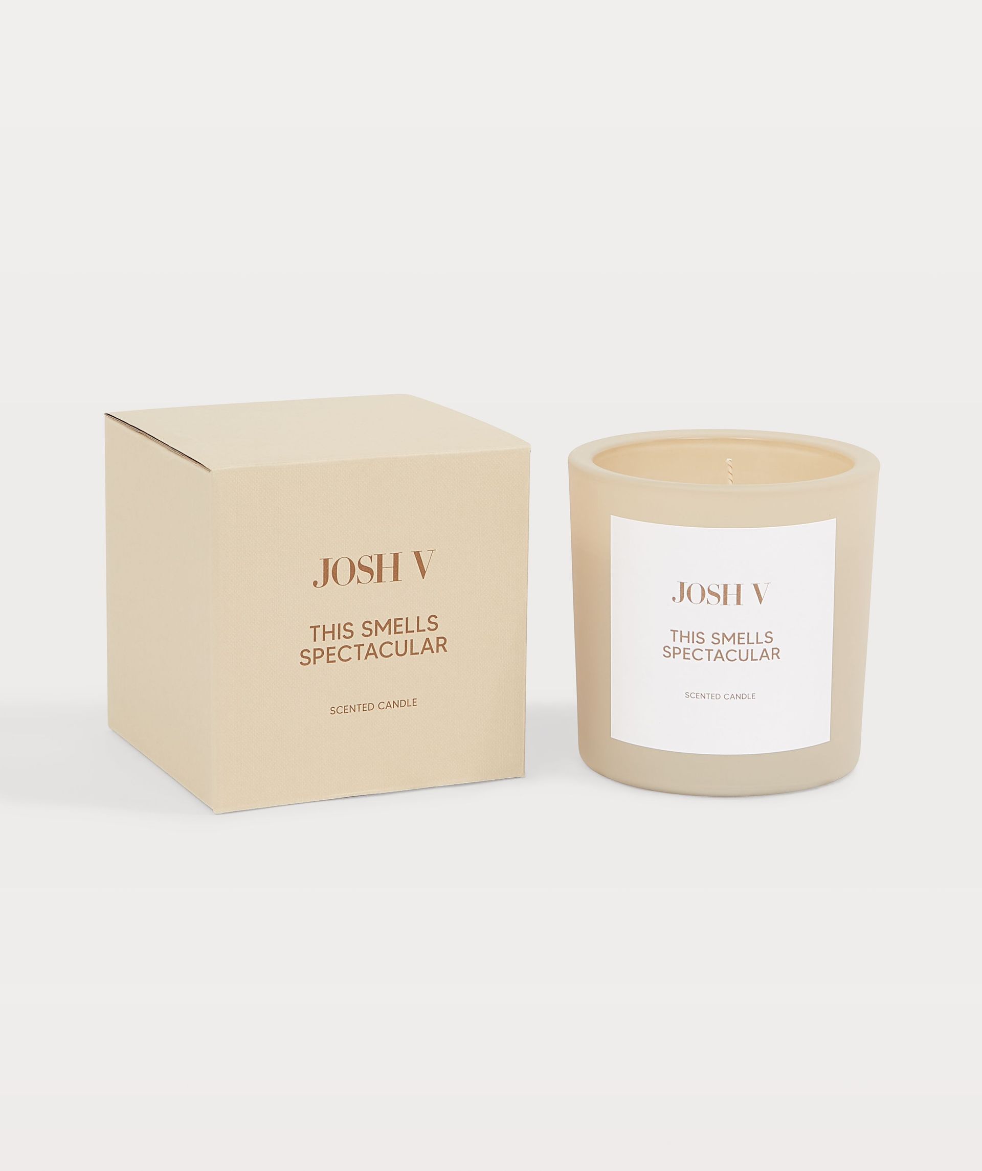 THIS SMELLS SPECTACULAR Geurkaars (M) - dark ecru