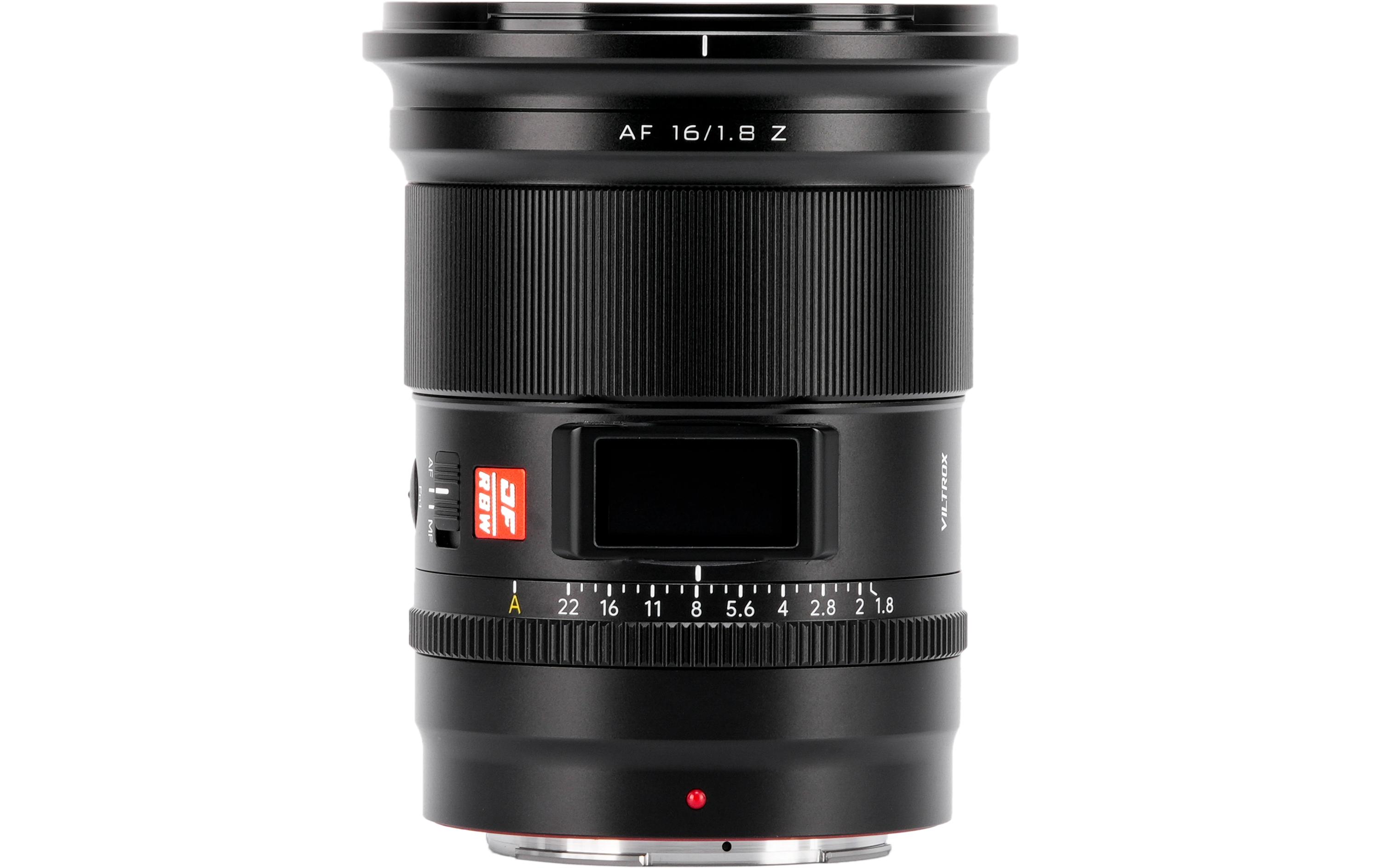 Festbrennweite AF 16mm F/1.8 Z – Nikon Z<br>Weitwinkel objektiv für eine Vielzahl von fotografischen Unternehmungen