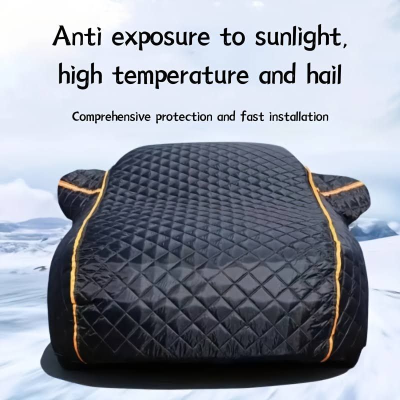 Couverture de Protection Voiture Anti-Grêle 5 Couches - Résistante, Housse voiture extérieur, Bache protection voiture, Housse voiture extérieur