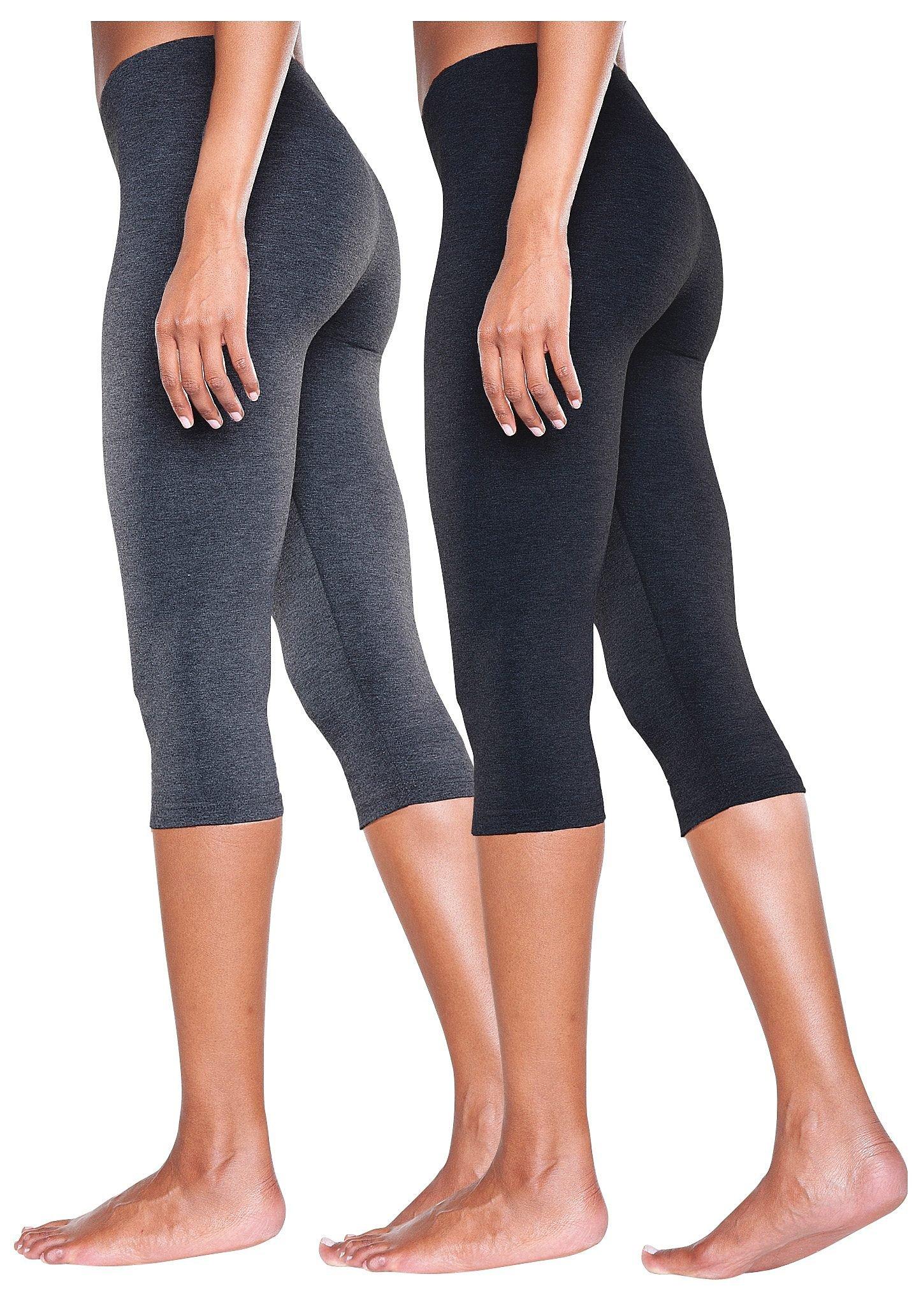 Doppelpack Capri-Leggings