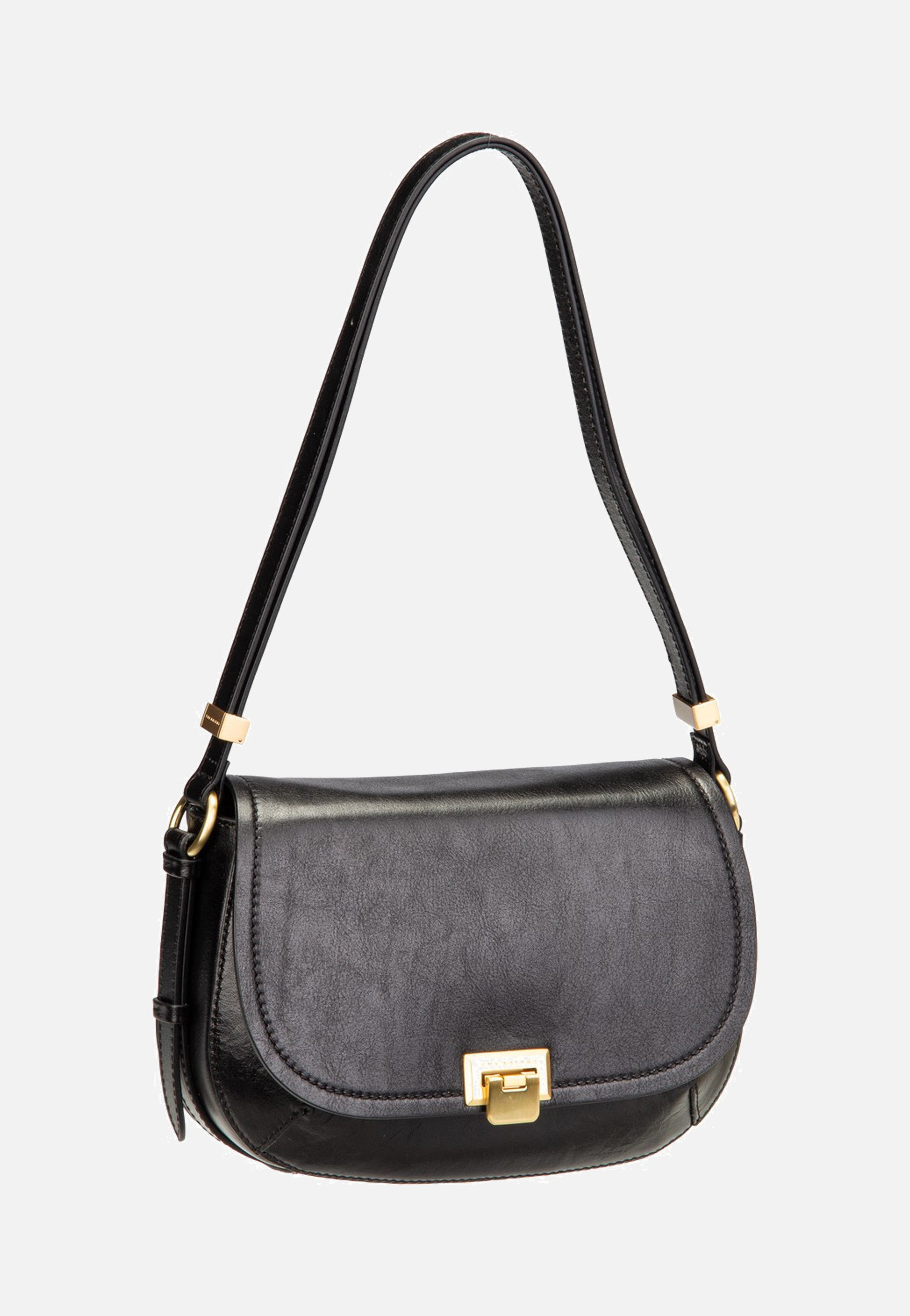 Federica Crossbody Nero/Oro - Crossbody Bag