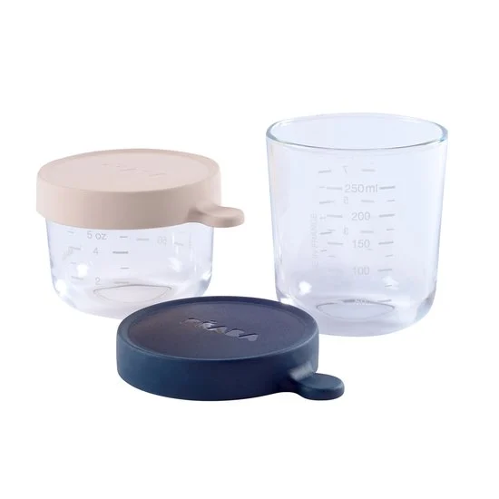 Coffret 2 Portions Verre   Multicolore        150-250 ml   de               Béaba
