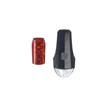 Dresco fietsverlichtingsset Razor USB