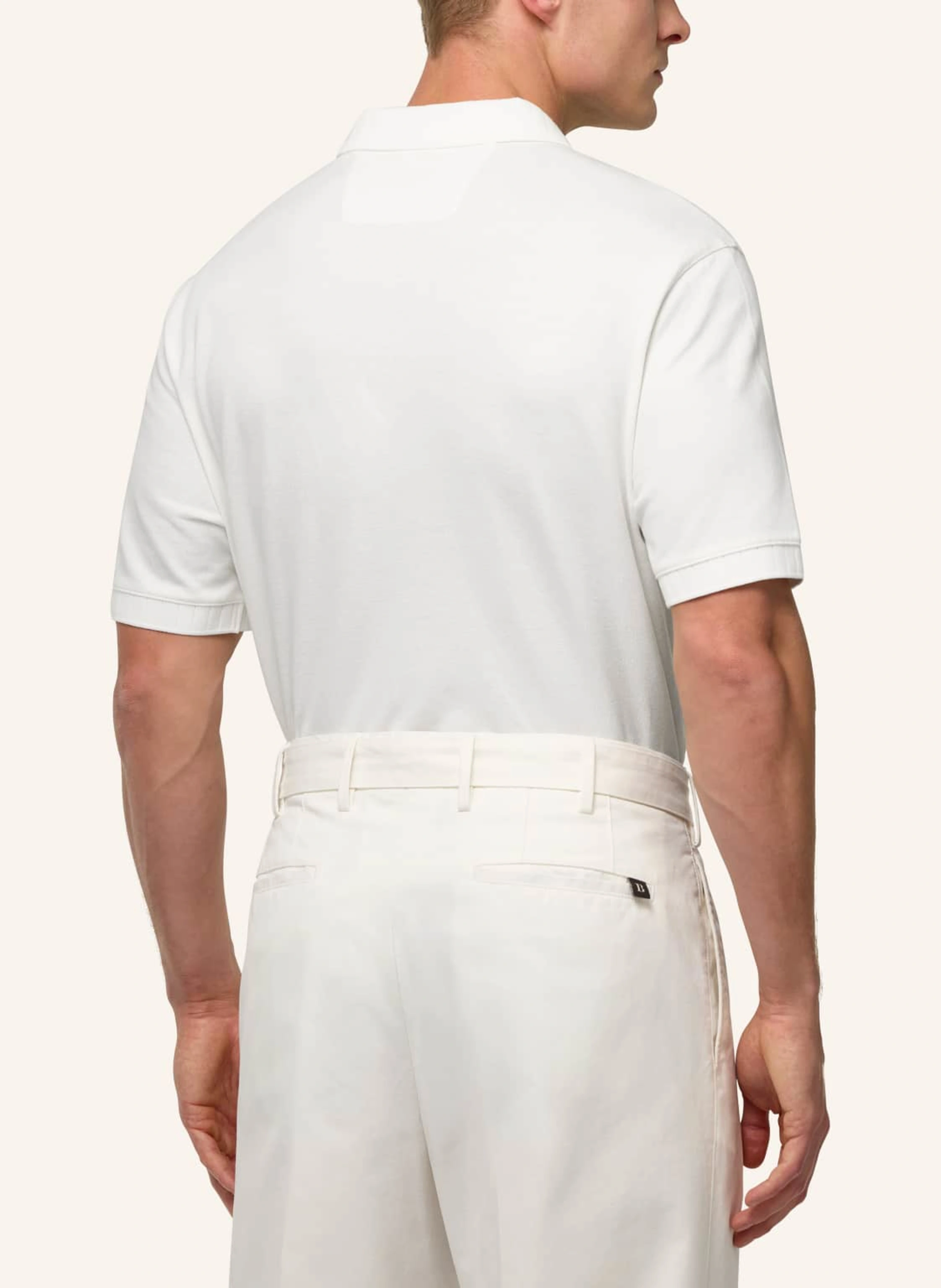 BOGGI MILANO Piqué-Poloshirt