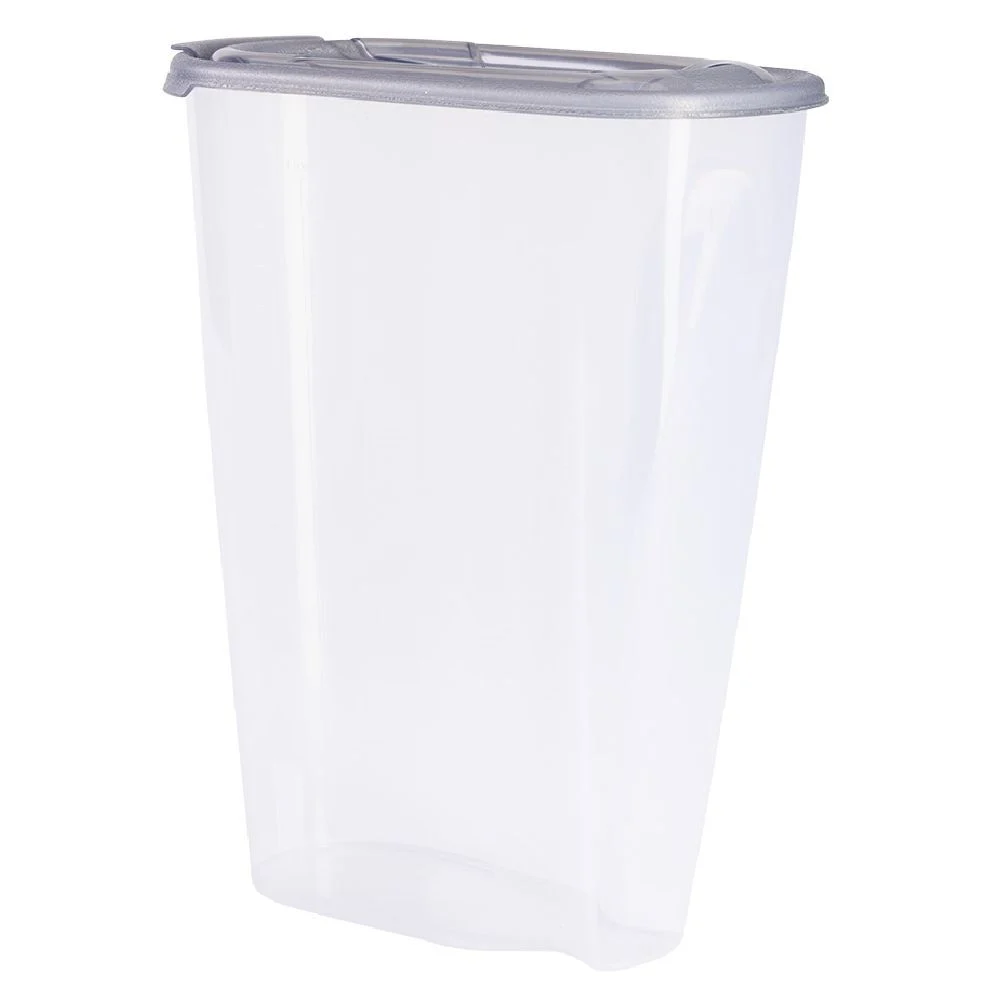 Boîte à céréales gris et blanc 2L