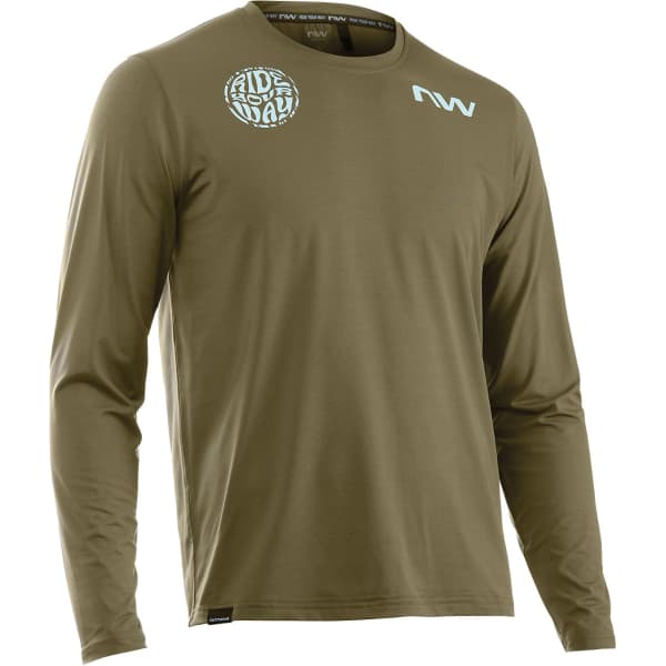 Maillot VTT NORTHWAVE XTRAIL 2 JERSEY LS FOREST GREEN