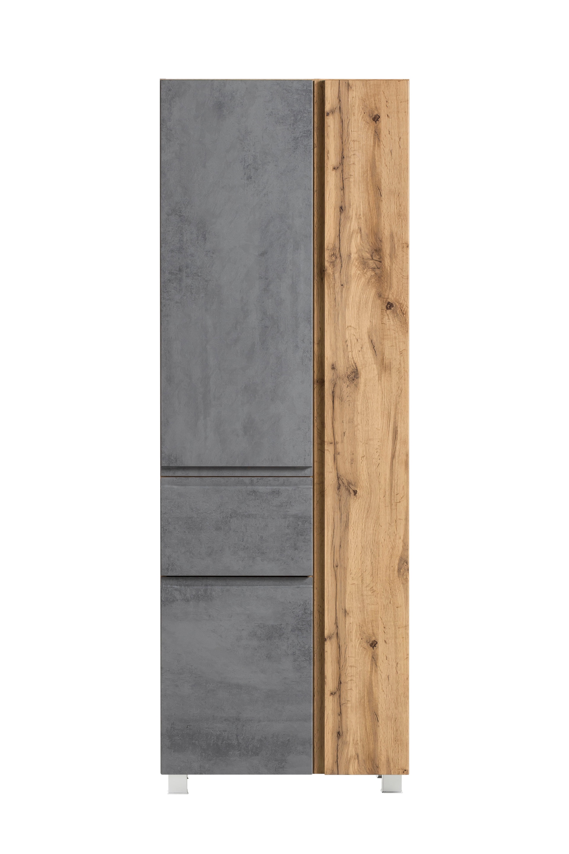 Bad-Hochschrank GENT hellgrau 65cm