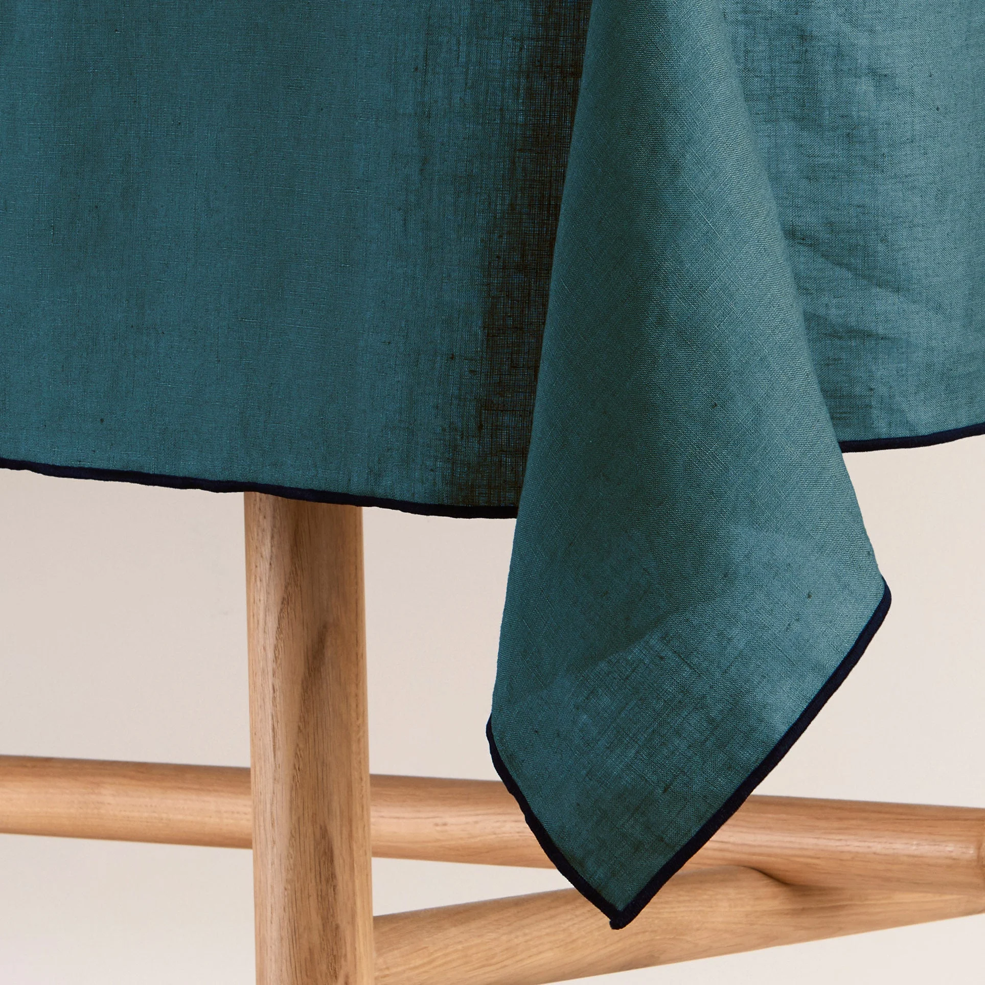 CARLINA - Nappe carrée | Bleu