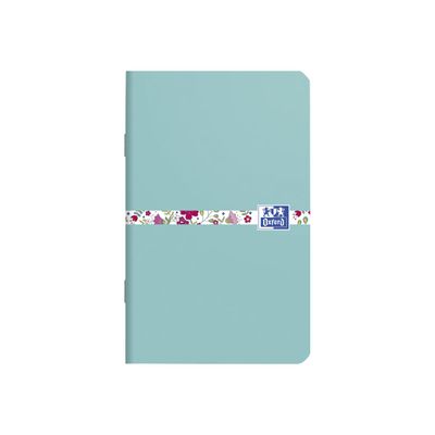 Oxford Floral - Carnet de notes 9 x 14 cm - 60 pages