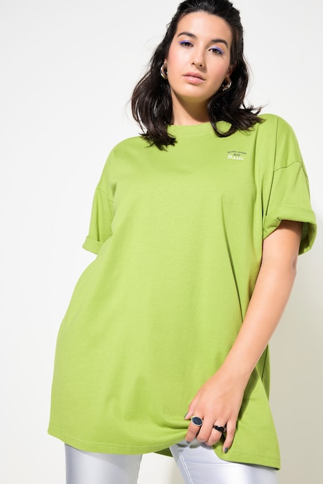 T-Shirt, oversized, Rücken Print