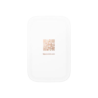 HP Sprocket Photo - imprimante - couleur - zinc - avec Papier photo HP ZINK Sticky-Backed (10 feuilles)