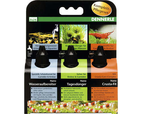 Nano Care Set inclusief Nano Waterzuiveraar, Nano Crusta-Fit, Nano Crusta Mineral 3x15 ml