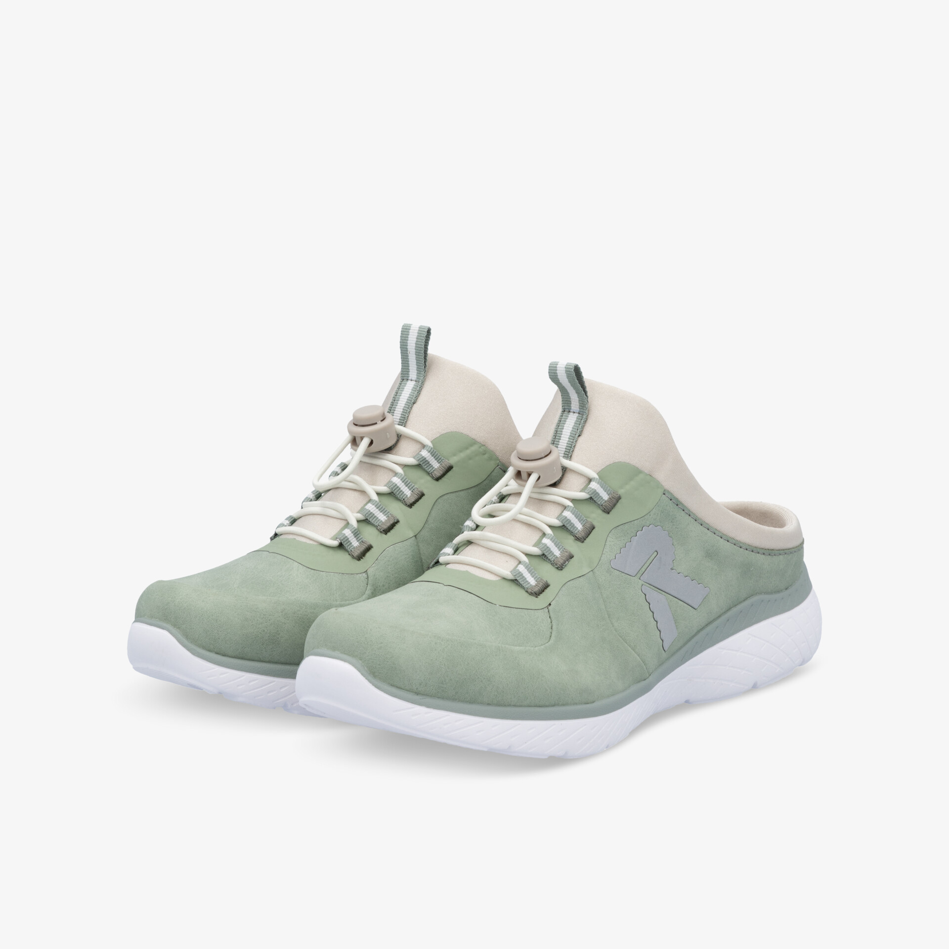Rieker Sport & Style Damen Slipper grün
