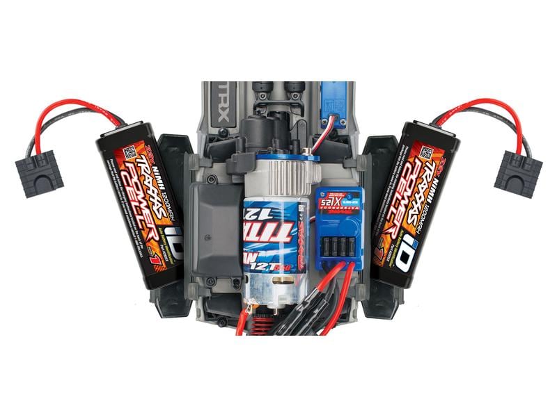Traxxas Short Course Truck Slash 4x4 Titan Rot, RTR, 1:16 Kleiner SCT mit Allradantrieb und 550er Brushed Motor