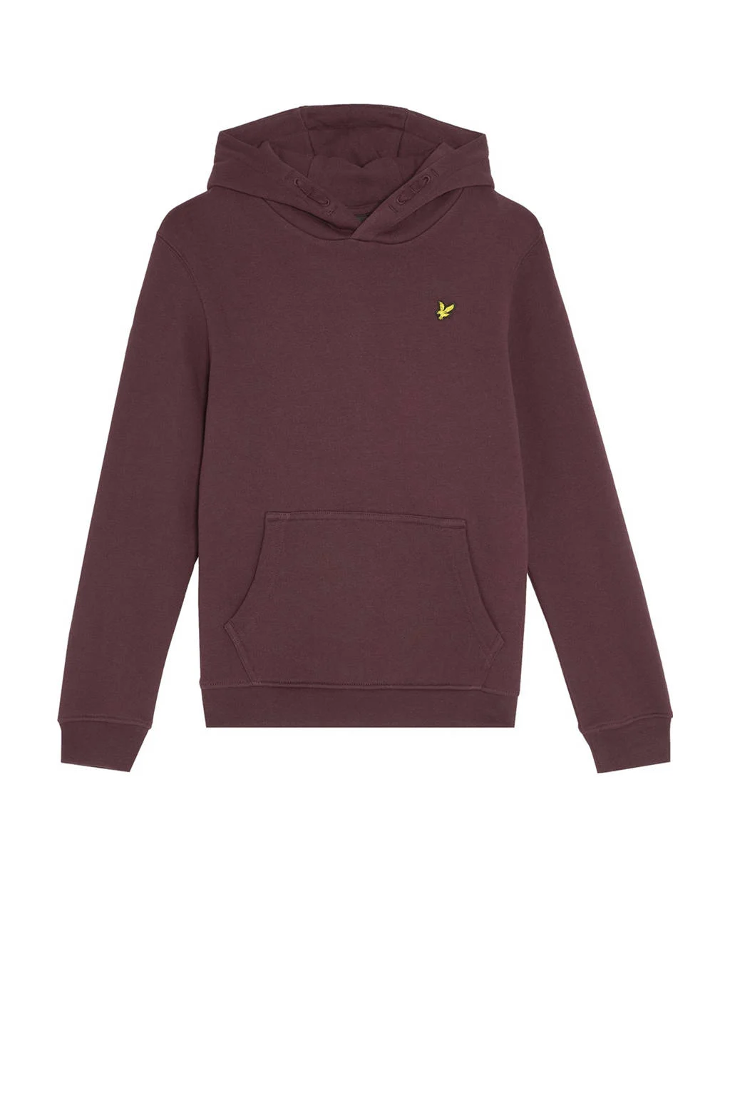 Lyle & Scott hoodie donkerrood