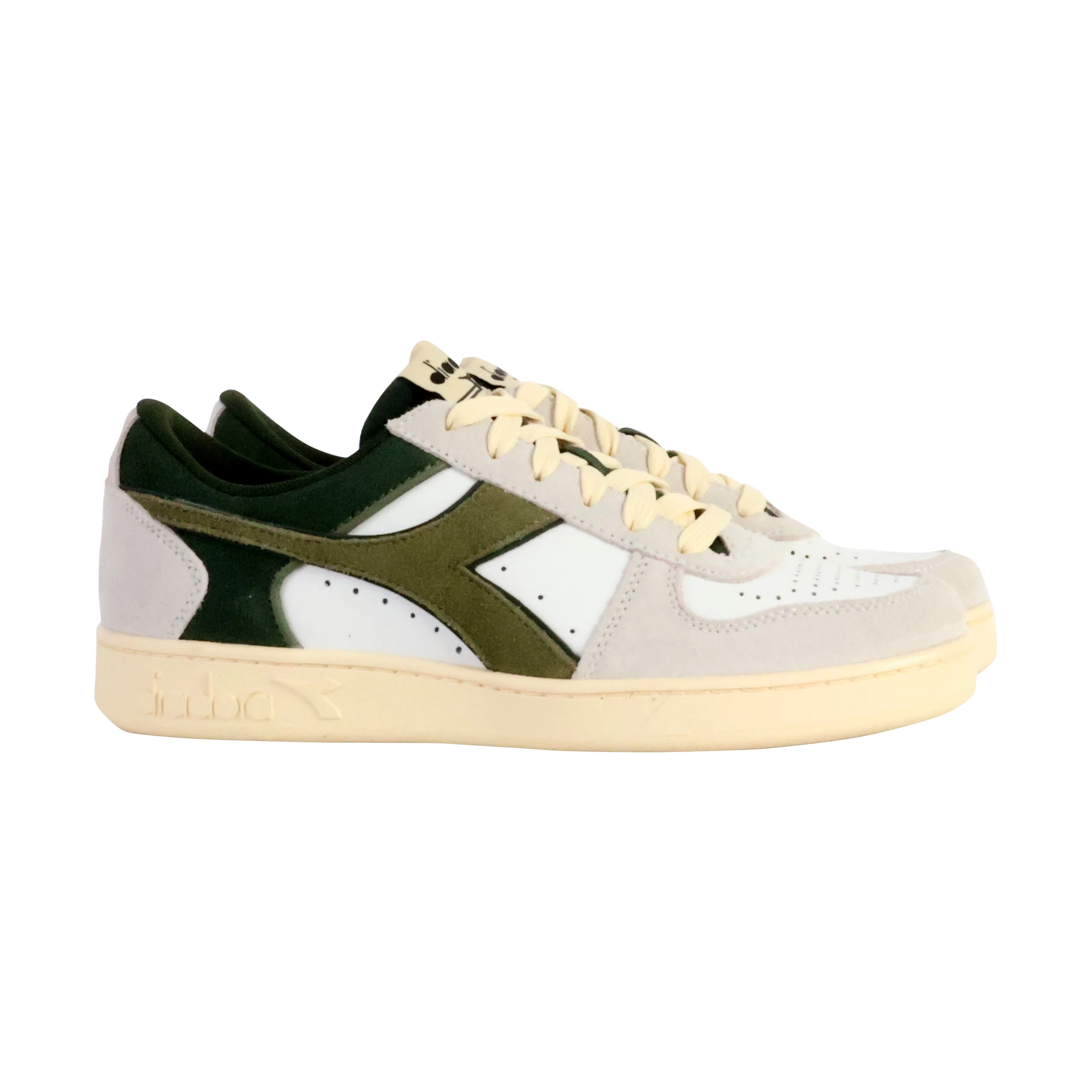 Basket cuirmagic low suede leather | Blanc