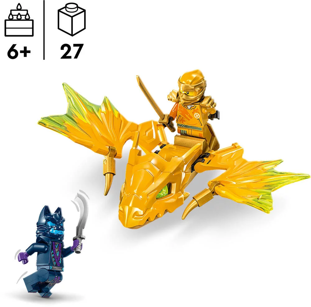 LEGO®NINJAGO® 71803 - L’ATTAQUE DU DRAGON REBELLE D’ARIN