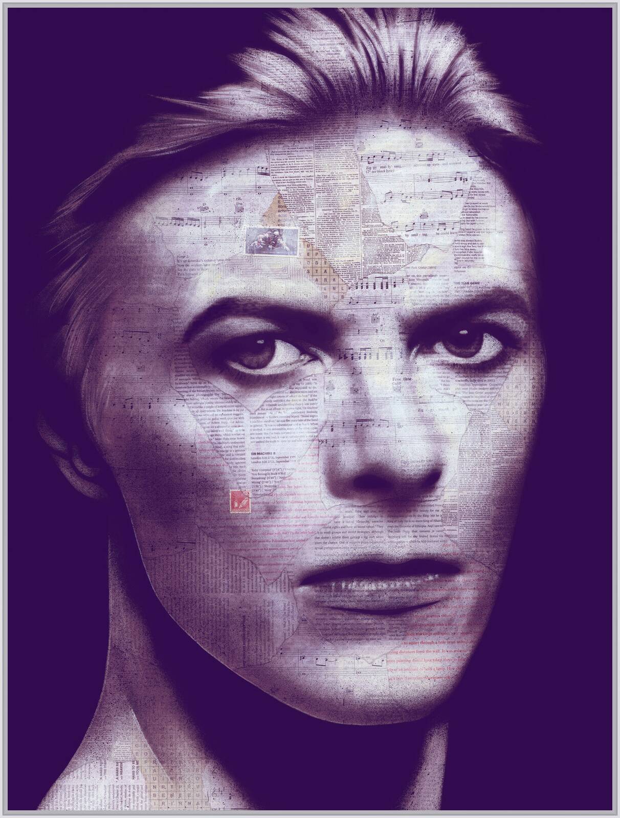 David II by André Monet - Limited Edition. Edition of: 250. Signed.